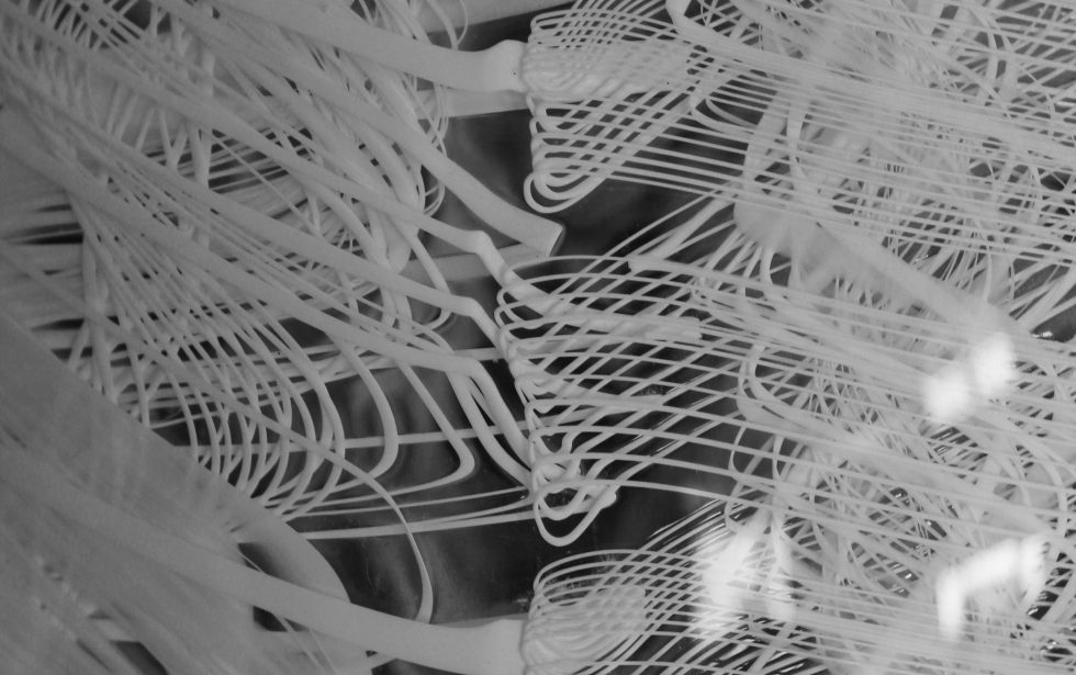 KOSEN - détail - verre soufflé filigrané -